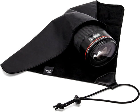 The Tech Wrap Compact Neoprene Lens Pouch 12.5" x 12.5" - Camera Lens Protective Wrap