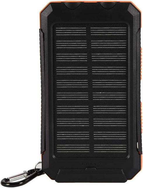 SUNGOOYUE 10000mAh IP6, Bank Kit, Portable Outdoor Fast Charger with Dual USB Ports, for Camping Travel Hiking (Black