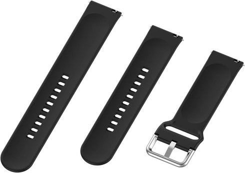 E ECSEM Replacement Wristbands for SOMTLERK A221, Colourful Silicone Quick Release Strap for Smart Watch