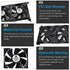 GDSTIME Graphic Card Fans, Dual 90mm 92mm Video Card Cooler for PCI Slot - VGA Fan