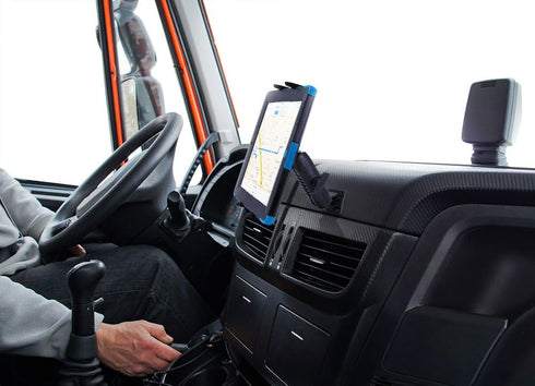 ARKON Mounts Heavy Duty Drill Base Tablet Mount, Professional-Grade Durability, Fits iPad and Samsung Tablets