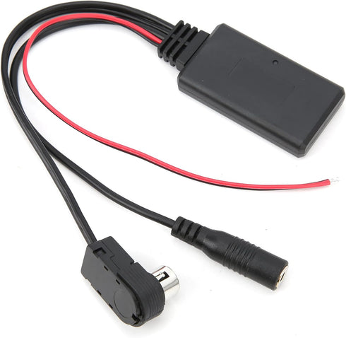 Alpine CDA 9883 Bluetooth Adapter, Bluetooth 5.0 AUX Cable with Microphone, In Car Audio Visual Equipment