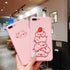 UnnFiko Pig Phone Case Compatible with iPhone 6/6s, Cute Cartoon Animal Silicone Protective Case for Women