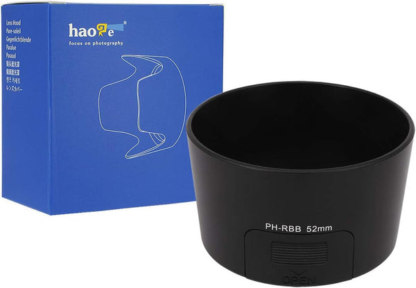 Haoge Bayonet Lens Hood for Pentax DA 50-200mm f4-5.6 ED, Replaces Pentax PH-RBB 52mm