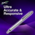 BoxWave (15 inch) Stylus Pen Compatible with Skylight Calendar - DualTip Capacitive Stylus, Fiber Tip Disc Tip