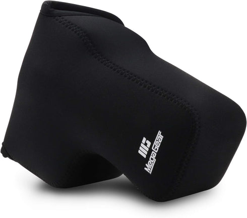 MegaGear MG1556 Ultra Light Neoprene Camera Case Compatible with Canon EOS Ra, RP, R (24-105mm) - Black, One Size