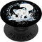 PopSockets PopGrip: Swappable Grip for Phones & Tablets, White Wolf with Moon and Stars - Gothic Fox with Galaxy