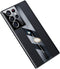 Samsung Galaxy S22 Ultra Case 5G, Luxury TPU Carbon Fiber & Leather Back Cover, Shockproof Phone Case Black