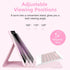 MMK Keyboard Case for iPad Pro 11 inch 4th/3rd Gen, iPad Air 5th/4th 10.9 inch & iPad Air 11 inch (M2) 2024, Pink