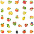 Fruits Stickers, 50 Pcs Waterproof Vinyl Decals for Water Bottles, Laptop, Refrigerator, Luggage, and Mobile Phone Décor