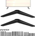 Motiexic 32L310U19 32L310U20 43LF421U19 50L420U, 32" 43" 50" Set, TV Legs for Toshiba TV Stand Base Replacement, Only
