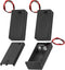 DAIERTEK 9V Battery Holder, 9 Volt Battery Holder with ON/Off Switch Cover Lead