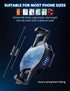 darkFlash Dual Core Phone Cooler with Clip, Cell Phone Fan with Screw, Phone Cooling Fan for Gaming and Live Streaming