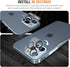 Trianium Clear Camera Lens Screen Protector 3 Pack for iPhone 13 Pro/Pro Max (2021, 6.1"/6.7") - Night Shooting Support