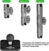 4-Hole 20mm (0.787 inches) 20mm FANAUE Aluminum AMPS Base Mount with Mounting Ball for Ball Mount arm