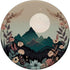 Boho Chic Floral Wreath PopSockets Standard - Forest Nature Mountain Cute