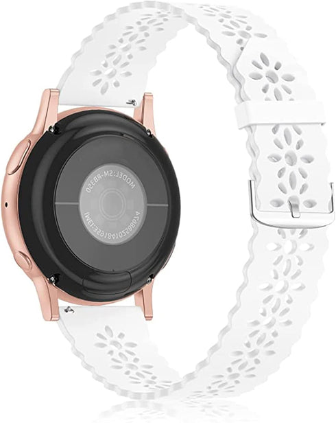 For ANDFZ Smartwatch Band, Silicone Lace Straps Compatible for T42 1.72/Geelyda Y20 Pro/P22 Smartwatch