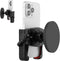 Gym Magnetic Phone Holder for Gym/Fridges/Motorcycle Tank/Motor Vehicle, 3.46 inch Magnetic Base Aluminum Alloy Ball