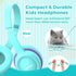 Kids Headphones - Wired Ear Headphones with Safe Volume Limiter 85dB for Children/School