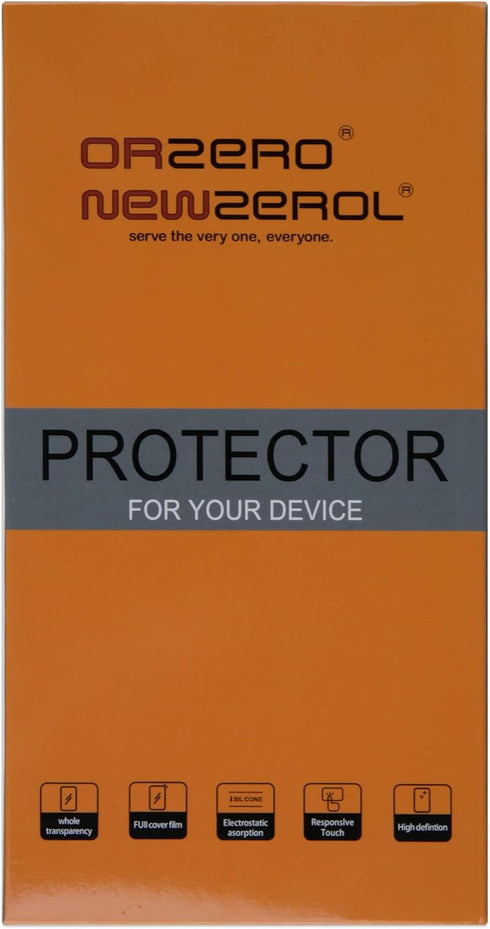 Orzero Soft TPU Screen Protector for Samsung Galaxy Z Flip 3 5G (3 Sets, 12 Packs) - Premium HD, Edge to Edge,