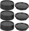 3 * Lens & 3 * Camera Body Rear Lens Cover for Leica M Mount - Black
