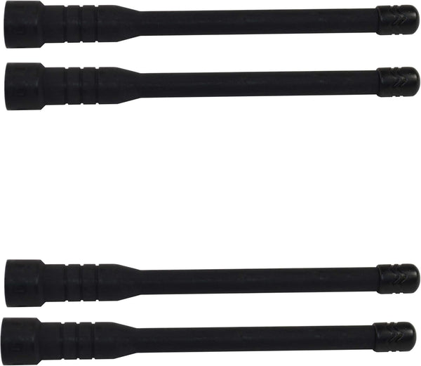 HQRP 4-Pack VHF High Gain Antenna Compatible with Vertex Standard VX-261, VX-264, VX-300