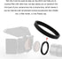 Lens Adapter, Matte Box Adapter Rings, Step Up Ring for 95mm OD Matte Box