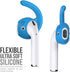 EarBuddyz 2.0 Ear Hooks and Covers Accessories for Apple AirPods 1 & 2 or EarPods (3 Pairs) - Sky Blue