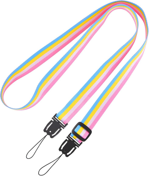Sunmns Camera Neck Shoulder Strap for Instax Mini 12/11/9/8/90/70 Instant Film Camera, Rainbow
