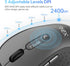 XBG B15pro 5.0/4.0 2.4G Wireless Bluetooth Mouse, Bluetooth & Tri-Mode, Type-C Rechargeable with LED Screen Display