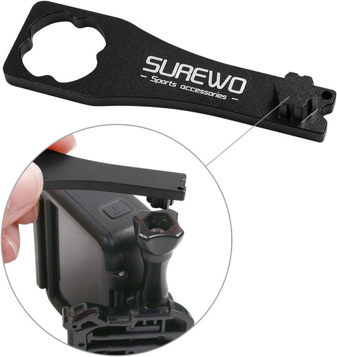 Aluminum Alloy 360 Degree Rotation Ball Joint Mount Adapter, Swivel Arm Mount Pivot Extension for Gopro Hero 13 Black,