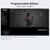 SANWA Bluetooth Wireless Ergonomic Trackball Mouse, Optical Rollerball Mice, Programmable Silent Buttons, 40mm Trackball
