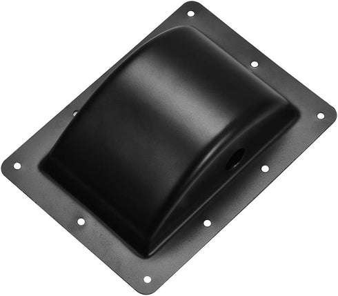 uxcell Recessed Speaker Handle Grasp Holder, Pocket Style Replacement Speaker Cabinet Box Handles, Metal, Black (2 Pcs)