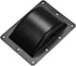uxcell Recessed Speaker Handle Grasp Holder, Pocket Style Replacement Speaker Cabinet Box Handles, Metal, Black (2 Pcs)