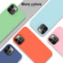 DEENAKIN iPhone 12 Pro Max Case with Screen Protector, Soft Silicone Gel Rubber Bumper Cover, Hot Pink
