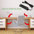 Mountable Power Strip with USB Ports - Wall Mount Power Outlets, 4AC Outlet, 2 USB, 6.56 Feet Extension Cord