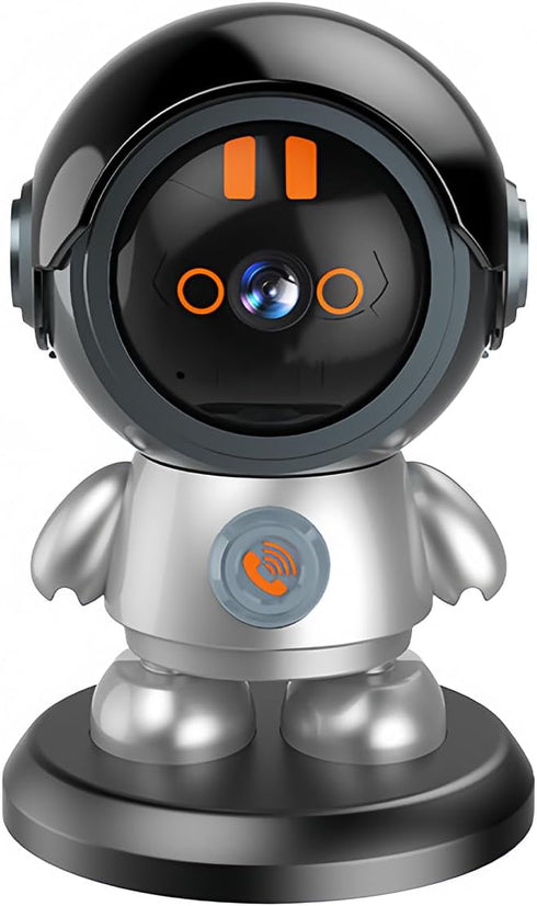 Sanpyl Indoor Camera, 1080P Robot Camera for Home Security, Pet Camera Baby Monitor with APP, Smart Rotatable Camera