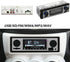 Car Stereo for Bluetooth, Retro FM Radio Smart Player, Hands-Free Calling, Supports MP3/WMA/WAV/AUX