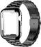iiteeology Compatible Apple Watch Bands 44mm Series 6 5 4 Se, Upgraded Stainless Steel Band with iWatch Screen Protector