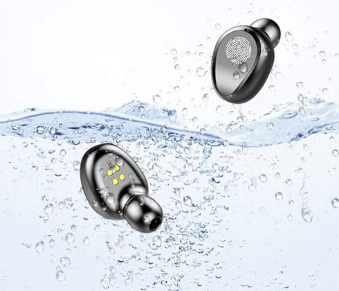 Touch Control Wireless Bluetooth Earphones, Mini F9 5.0 TWS IPX5 Waterproof Touch Wireless Stereo Headset