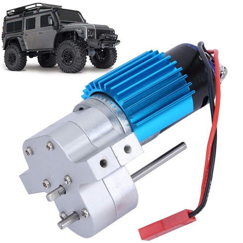 370 C14 C24 B14 B24 B16 B36 Metal Gearbox Speed Change Gear Box with Brush Motor RC Car Accessory for WPL Remote