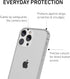 PEEL Flexible Thin Case for iPhone 13 Pro (Clear Soft) - Slim Minimalist Design, Branding Free, Soft TPU Material,