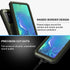 LOVE MEI Military Rugged Case for Samsung Galaxy S21 FE 5G, Shockproof Dustproof Hybrid Metal Silicone Gel Cover with