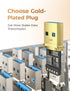 AINOPE 10FT USB 3.0 Extension Cable, Male to Female, High Data Transfer for Webcam, Keyboard, Flash Drive, Printer.