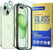 ArmorSuit Glass Screen Protector for iPhone 15 Plus + Camera Lens Protector, 2+2 Pack, Tempered Glass, Case Friendly