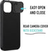Spy-Fy iPhone 15 Plus Privacy Case - Camera Covers Front and Rear | Magsafe Compatible, Kickstand, 6-Foot Drop Proof |