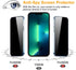 pehael 2 Pack Privacy Screen Protector for iPhone 14/13/13 Pro - 9H Tempered Glass, Easy Install, Bubble Free, 6.1"