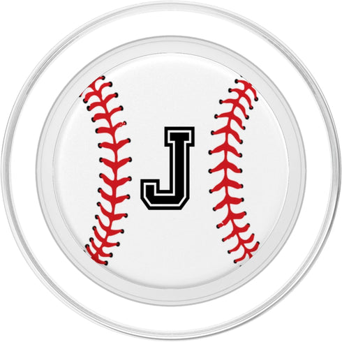PopSockets PopGrip for MagSafe, Baseball Player Letter J Initial | Baseball Gifts