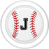 PopSockets PopGrip for MagSafe, Baseball Player Letter J Initial | Baseball Gifts