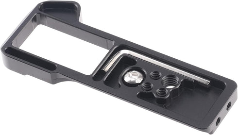 FocusFoto X-T5 Quick Release Baseplate QR Plate Mount for Fujifilm Fuji Mirrorless Camera, Compatible with Arca-Swiss